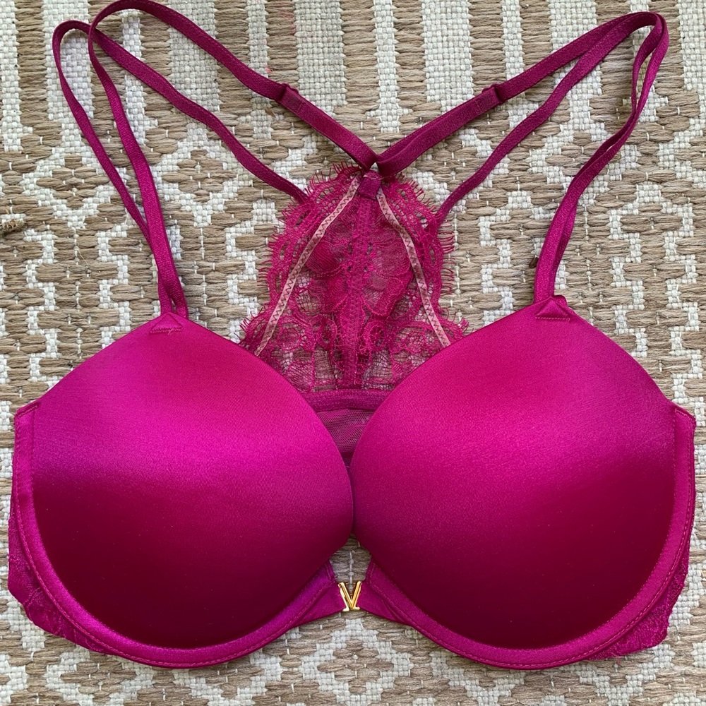 Victoria's Secret Pink Very Sexy Push Up Bra with Strappy Design